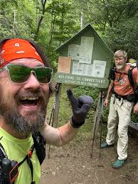 WELCOME TO CT! We have crossed into Connecticut and been greeted with rain,  rain and more rain. It's really slippery out