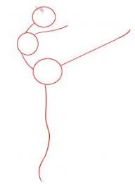 How To Draw A Ballerina Dancer Step 1 Ballerina Art Ballerina Drawing Dancing Drawings