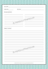 Printable Recipe Sheet Template Recipe Card Recipe Binder Recipe Organisation Recipe Book Printable Recipe Sheets Printable Recipe Cards Recipe Cards