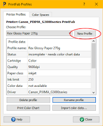 zedonet printer color calibration icc profiles