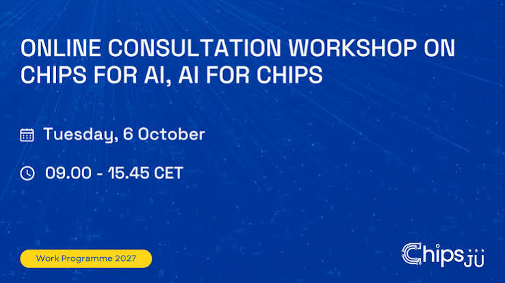 Consultation Workshop on Chips for AI and AI for Chips – EPoSS