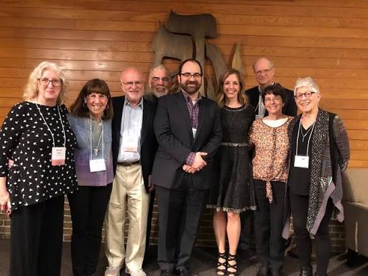 Machar - Macharniks Marlene Cohen, Amy Kotkin, Larry Lawrence, David  Godden, Rabbi Jeremy, Michael Prival, Joy Markowitz, and Deb Godden with  Americans United for Separation of Church and State President & CEO
