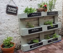 Vos Idees Deconome Au Jardin Sur Instagram Ete 2018 Deco Jardin Palettes Palette Jardin Aromatique Palette Jardin