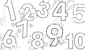 In this video we will learn numbers from 1 to 10 and how to draw and color them with coloring markers. Coloring Pages With Numbers Sablon