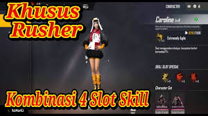 Selain menjadikan shani sebagai rusher ataupun memberikannya senjata, kamu dapat melakukan kombo shani dengan karakter yang lainnya. 6 Kombinasi Skill Karakter Free Fire Khusus Rusher New Update Youtube