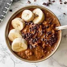 Resep asli tanpa gula aku tambah brown sugar. Banana And Chocolate Overnight Oats Recipe