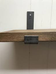 Browse a wide selection of rustic brackets on houzz, including l brackets, shelving brackets, metal brackets and mounting brackets for your building project. 10 Inch Deep X 2 Wide X 1 4 Thick Steel Shelf Bracket Rustic Etsy Steel Shelf Brackets Steel Shelf Shelf Brackets Rustic