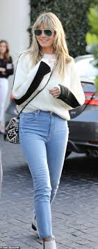 They appear to have found the right formula to keep the fire burning these past weeks. Heidi Klum Is Fabulous In Sweater And Skinny Jeans On Outing With Hubby Tom Kaulitz And Dog Capper Daily Mail Online