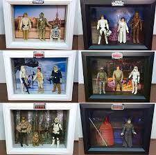 Great Way To Display Vintage Star Wars Figure Star Wars Room Star Wars Action Figures Display Vintage Star Wars Figures