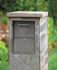 Column Mount Mailboxes Large Oasis Mailbox Design Brick Mailbox Cool Mailboxes