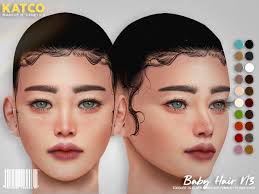 Sims 4 hairs for females or males, maxis match cc, alpha hair, new meshes, recolors, retextures, free hairstyles downloads! Katco Baby Hair N3 The Sims 4 Download Simsdomination In 2021 Sims Baby Sims 4 Sims