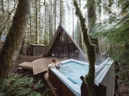 Late availability holiday log cabins with a hot tub or sauna. Best Airbnb Cabins With Hot Tubs Far Wide