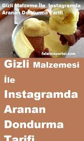 Gizli Malzeme Ile Instagramda Aranan Dondurma Tarifi Goruntuler Ile Dondurma Tarifleri Yemek Tarifleri Yiyecek Ve Icecek