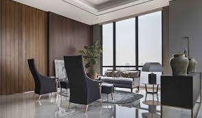 An expensive apartment or set of rooms at the top of a hotel or tall building: Jakarta Penthouse Projects Giorgetti