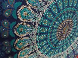 Get this tapestry today only at tapestry girls! Amazon Com Tapestry Wall Hanging Mandala Tapestries Indian Cotton Bedspread Blue Color Theme Picnic Blanket Wall Art Hippie Tapestry 140 X 220 Cms Home Kitchen