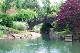 The Bridge Mizumoto Japanese Stroll Garden Springfield Mo Japanese Garden Scenery Outdoor