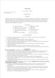 This resume uses an executive style paragraph summary. Hr Executive Assistant Resume Templates At Allbusinesstemplates Com