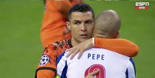 Emoji.gg helps you to find the best pepe emojis to use in your discord server or slack workspace. The Most Expected Image Pepe And Ronaldo Hug Each Other Before Playing