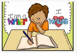 Child Writing Clipart - Kids Writing Clip Art , Free Transparent Clipart -  ClipartKey