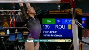 Cu o capacitate de control fantastică, asemenea nadiei comăneci în 1979. Larisa Iordache Ub Ef 2021 Cairo World Cup Youtube