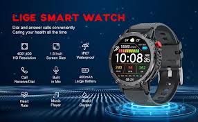 Military Smart Watch for Men with Bluetooth Call, 1.65'' DIY Screen Fitness  Tracker with Music Storage/Heart Rate Sleep Monitor, 24 Modes Sport  Smartwatch, 3ATM Waterproof Pedometer for Android iOS : Amazon.ca: Clothing,