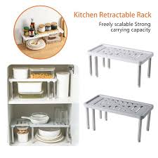 We strive to offer you a customized look with our variety of thicknesses, materials, and colors available. Adjustable Stainless Steel Kitchen Cupboard Foldable Storage Rack Shelf Bathroom Organiser Cabinet Holder Kjop Billig Pris 86 Nok Fri Frakt Ekte Anmeldelser Med Bilder Joom