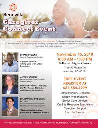 Caregiver Connect November 15 2019 Caregiver Event Sign Connection
