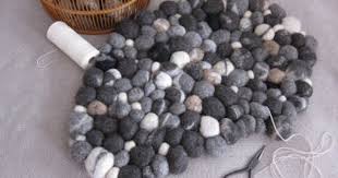 Tabatawolle Freie Anleitung Filz Steinteppich Filzen Filzanleitung Filzarbeiten