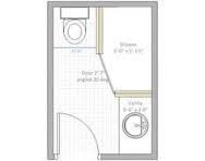 Our 30 favorite powder rooms. 7 Mind Blowing Useful Ideas 70s Bathroom Remodel Basements Bathroom Remodel Tile Walls Easy Bathro Bathroom Design Layout Bathroom Plans Small Bathroom Layout