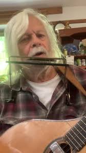 Good Morning Blues by Huddie Ledbetter. Nothing is going to sound like  Leadbelly’s 12 string but hope the OM will get somewhere close🙂