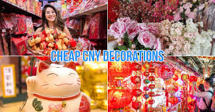 Then, add some pizazz to your tables by placing the metallic red foil tablecloths on top and adding the chinese new year burst decoration to each table. 9 Cny Decoration Stores In Singapore To Give Your Home Extra Huat