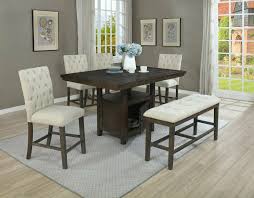 How many families now find that the breakfast bar is a main gathering place for the family. D319 6pc 6 Pc Darby Home Co Lona Rustic Dark Oak Finish Wood Storage Pedestal Counter