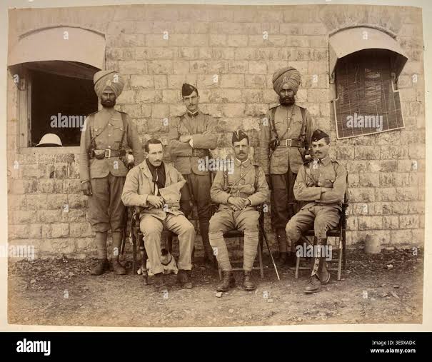 Sikh regiment of indian army hi-res stock photography and images - Alamy