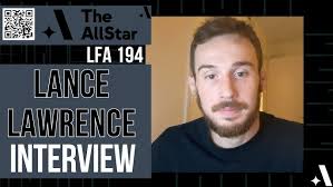 Lance Lawrence talks Jacob Bohn matchup at LFA 194, freely cross-training &  new MMA rule changes