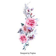 Beautiful Hand Paint Watercolor Rose Flower Flower Clipart Flower Flowers Png Transparent Clipart Image And Psd File For Free Download Grafico Flor Aquarela Rosa Design Grafico Flor