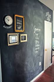 Ideen Wandgestaltung Schwarz Kreidetafel Flur Deko Wanduhr Bilderrahmen Jpg 750 1 125 Pixel Wandgestaltung Kreative Wandgestaltung Kreative Wande