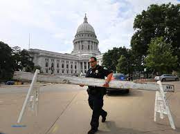 Thomas manger gave an update on the possible explosive device near the library of congress, saying that negotiations were taking place with a man in a truck who said he had a bomb. Update Capitol Evacuation Ends Following Credible Bomb Threat Local Government Madison Com