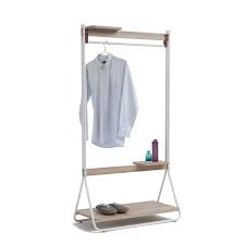 Ebern设计斯特雷特福德91厘米宽的衣架 Wayfair Co Uk Portant Vetement Porte Manteaux Porte Manteau Bois
