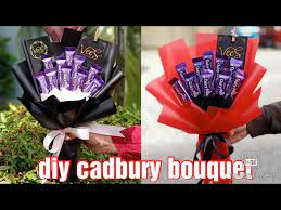 Check out our diy bouquet kit selection for the very best in unique or custom, handmade pieces from our chocolates shops. How To Wrap Cadbury Chocolate Bouquet Very Easy Simple Youtube