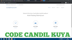 √ Full Sistem Informasi Aset dan Barang Persediaan Berbasis Web - Candil Code