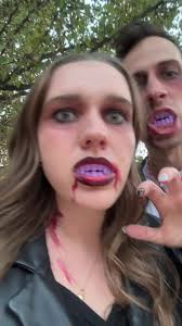 Halloween Couples Vampire Makeuo