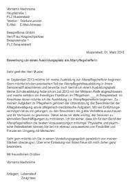 Sie schafft es, mit humor und sehr viel ehrlichkeit, die aufmerksamkeit der personaler auf sich zu lenken. Bewerbung Ausbildung Als Altenpflegehelferin