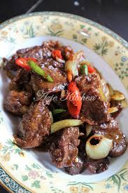 Daging Goreng Sos Tiram Azie Kitchen Malay Food Nyonya Food Malaysian Cuisine