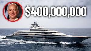 A yacht so big and fancy it comes with another yacht as an accessory. Jeff Bezos 400 Million Flying Fox Yacht Youtube