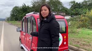 Compared with shopping in real stores. China Mini Electric Car Test Drive Introduction Review Minghong Sev 2 Youtube