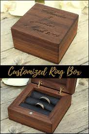 Customized Wedding Ring Box Shkatulka Korobka Korobochki