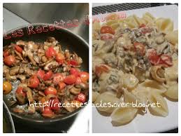 Pates Champignons Tomates Cerises Les Recettes D Alicia Recette Pate Champignon Pates Aux Champignons Tomates Cerises