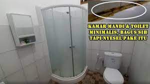 Mozaik adalah dekoratif dinding paling menarik untuk kamar mandi. Low Budget Desain Kamar Mandi Toilet Kecil Minimalis Modern Dengan Screen Shower Sudut Wc Duduk Youtube