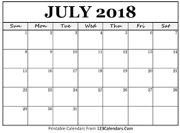 July Calendar Printable July 2018 Calendar Printable Printable Calendar Large Calendar Printables Free Printable Calendar Templates