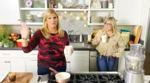 In a medium saucepan, melt the butter and brown sugar together and boil until it turns a caramel color, a few minutes. Trisha Yearwood Tours Set Of Her Cooking Show Trisha S Southern Kitchen Classic Country Music